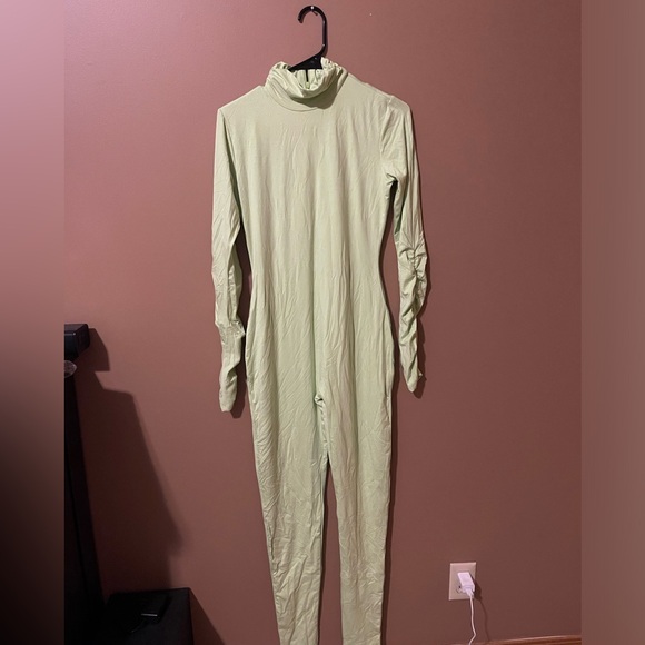 Naked wardrobe lime green jumpsuit - Picture 2 of 7